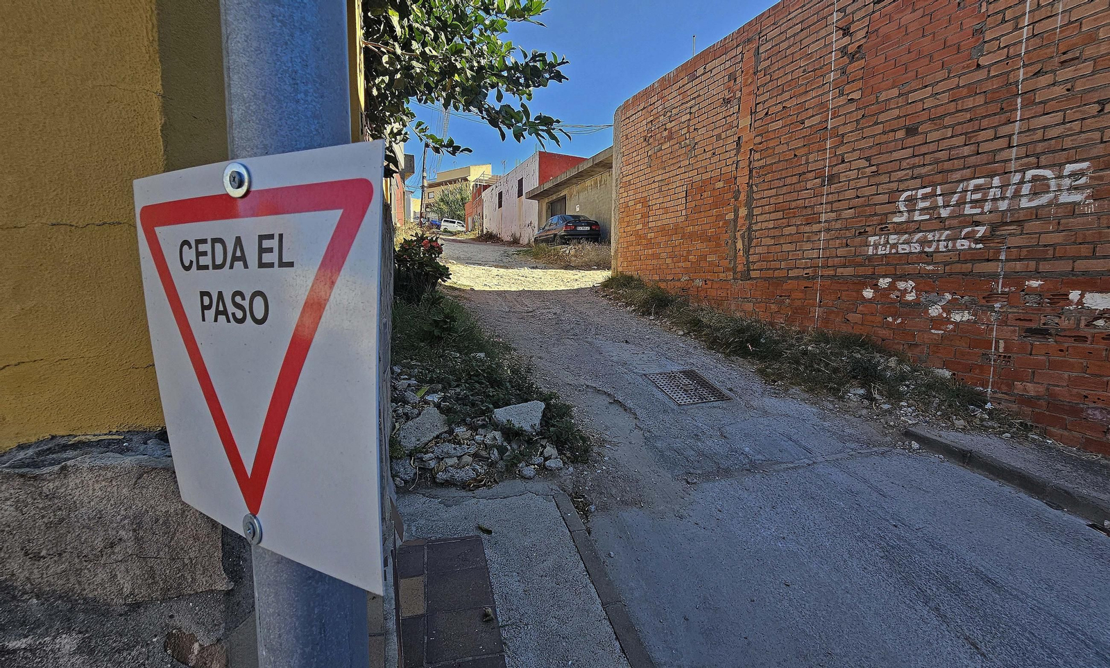 Fotos de los desperfectos de la barriada de La Capelina en Algeciras