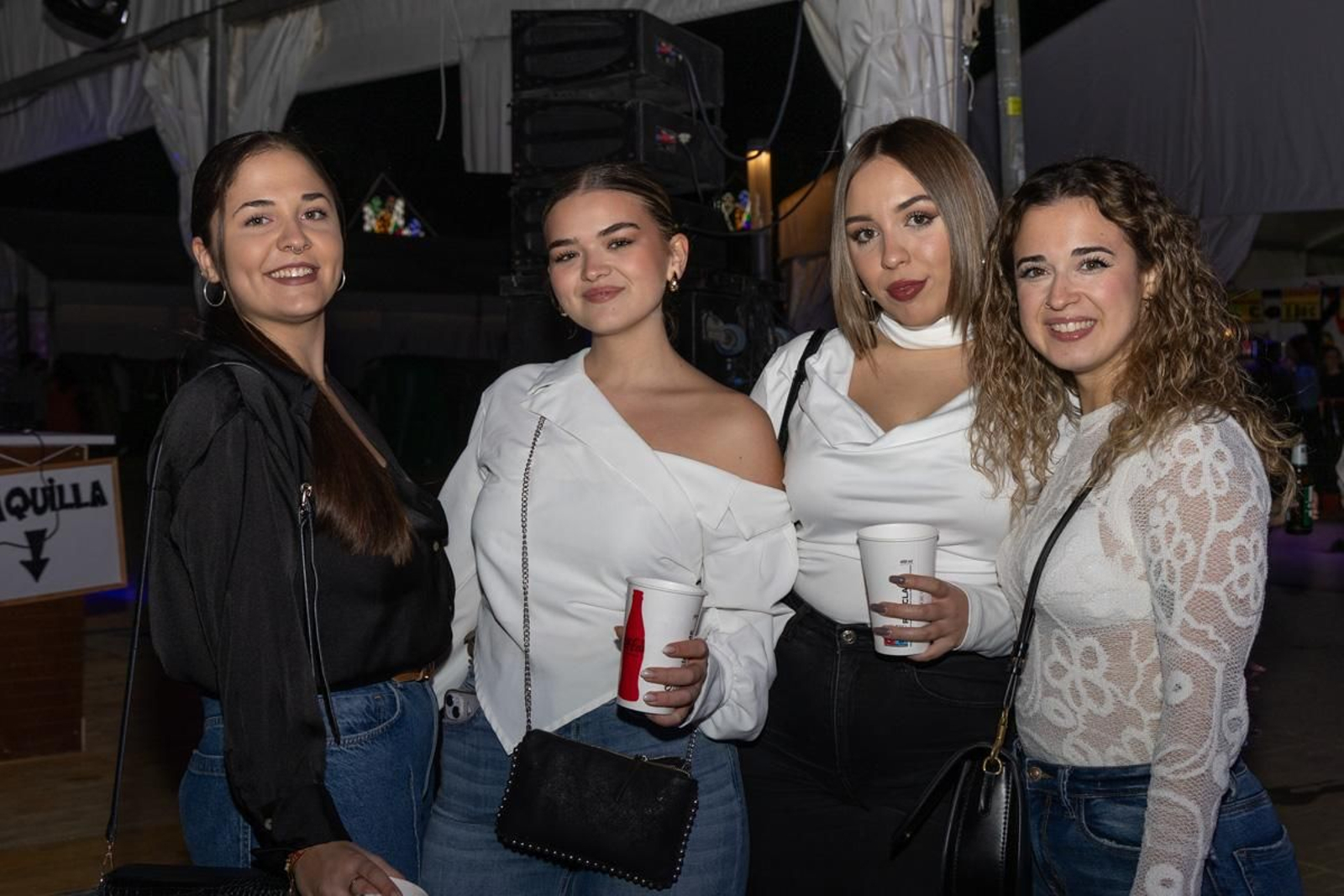 Feria de San Lucas por la noche, en imágenes