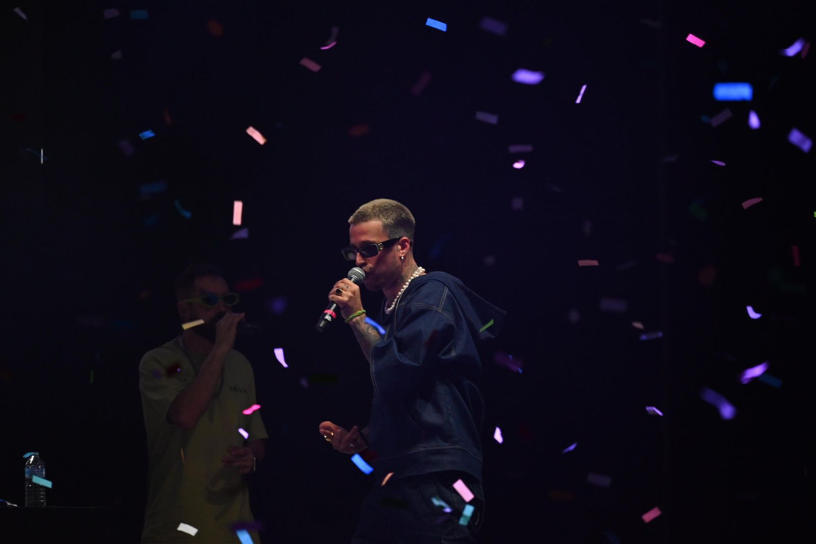 Las imágenes del concierto de Maikel Delacalle en las Fiestas Colombinas de Huelva