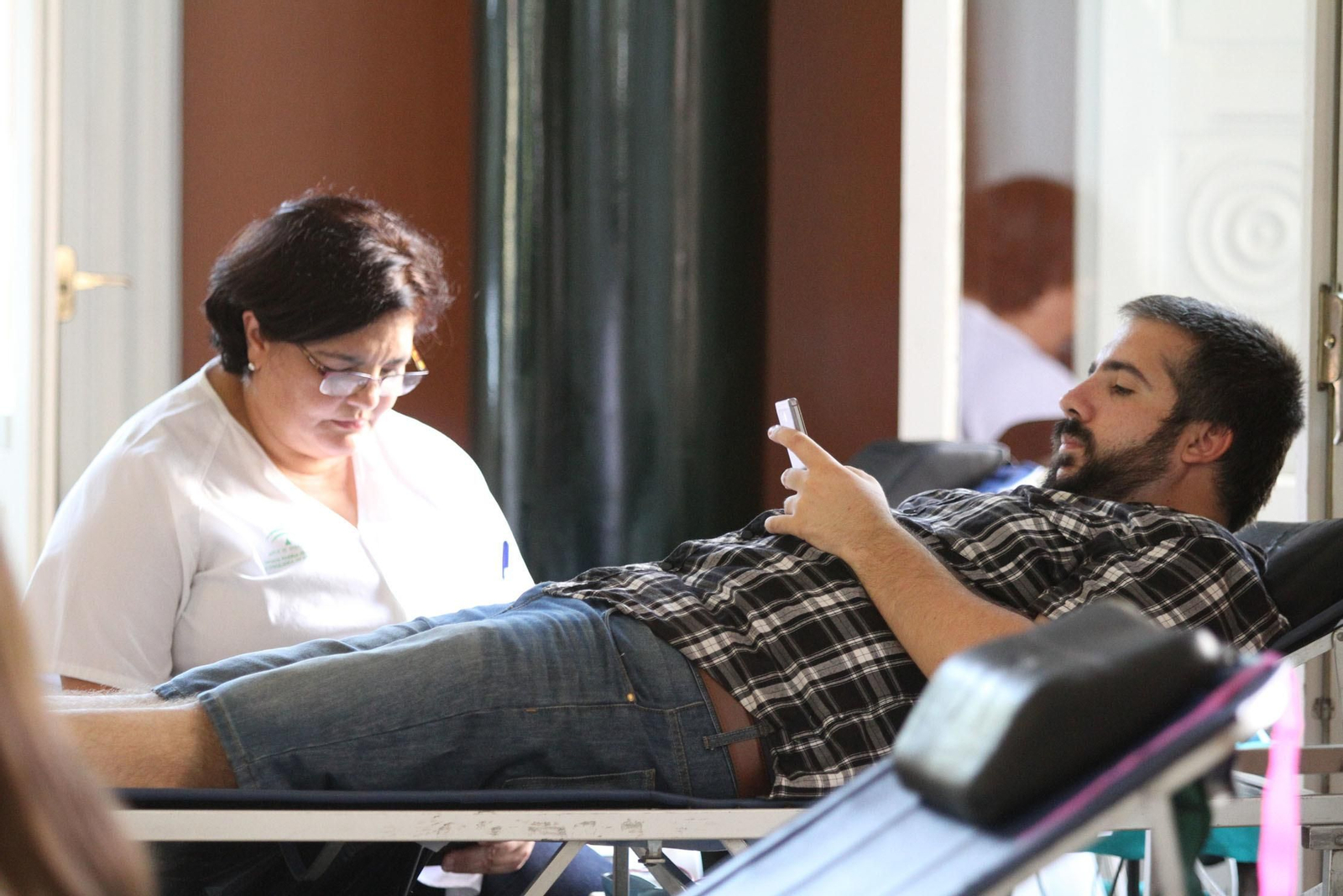 Macrocolecta de sangre en la Casa Colón