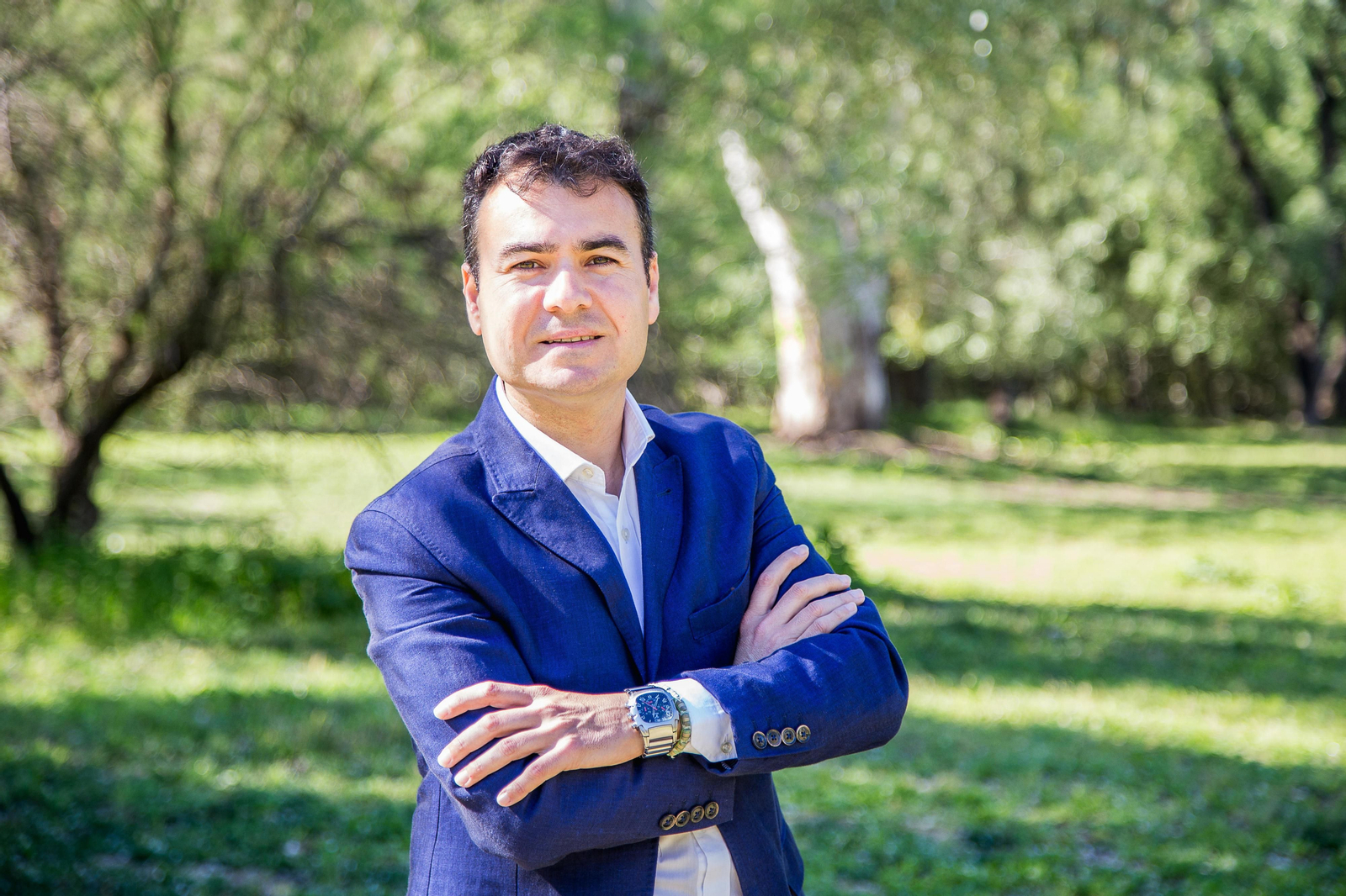 El alcalde de La Campana, Manuel Fernández Oviedo.