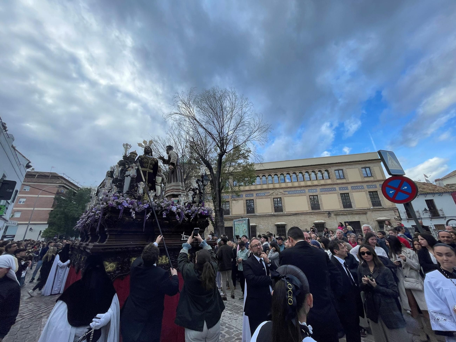 Las imágenes de la hermandad del Perdón  el Miércoles Santo en Córdoba