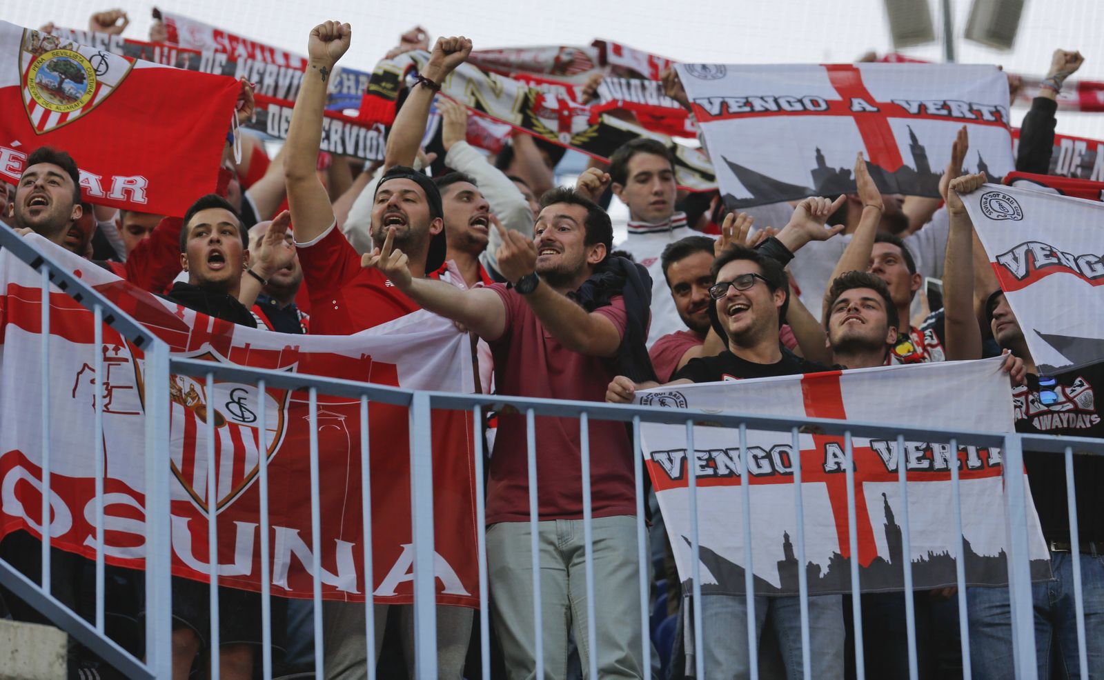 El Málaga-Sevilla, en imágenes