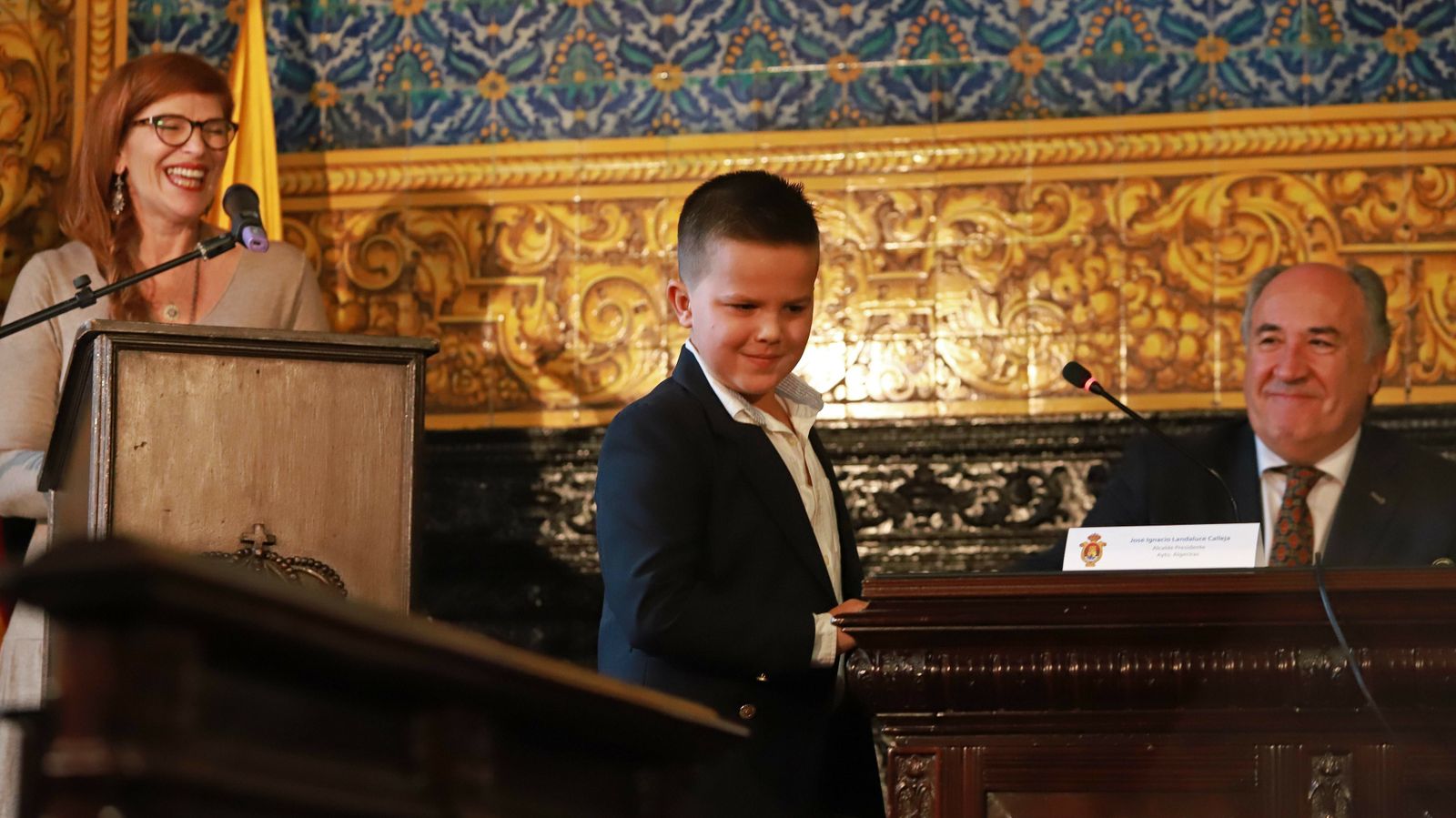 Pleno infantil en el Ayuntamiento de Algeciras