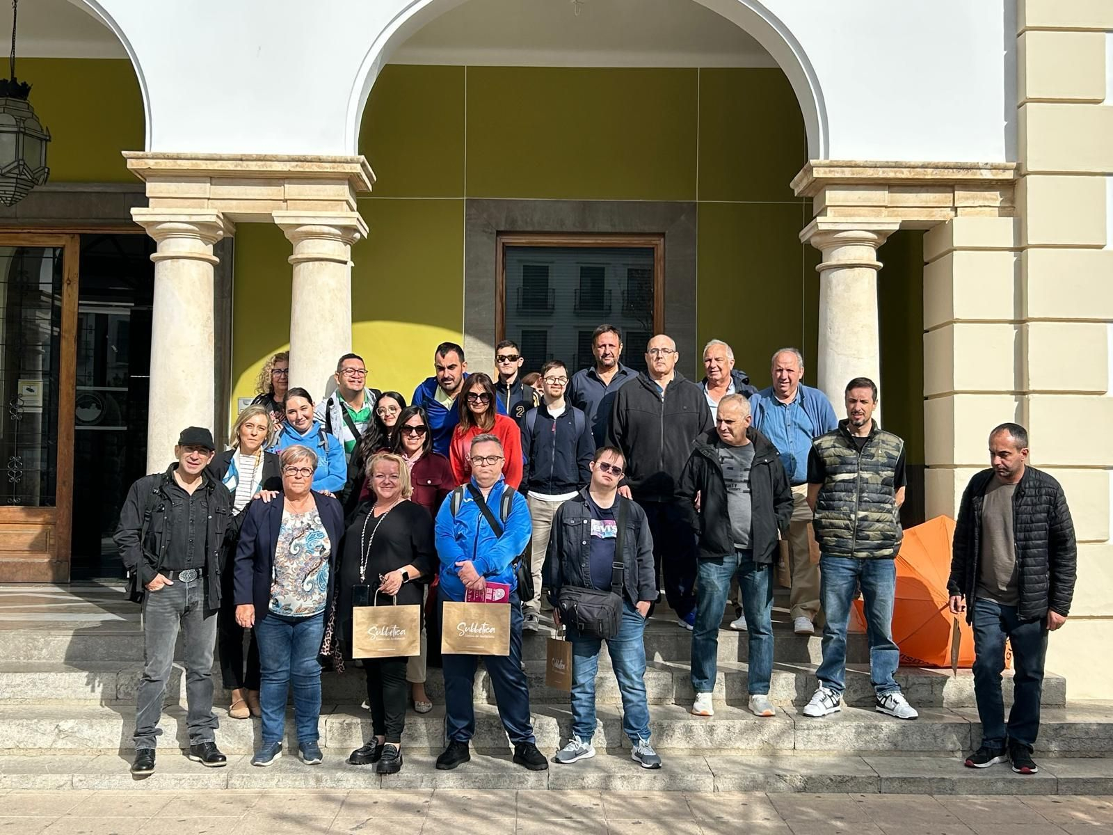 Los usuarios participantes en la última jornada de la programación por la salud mental.