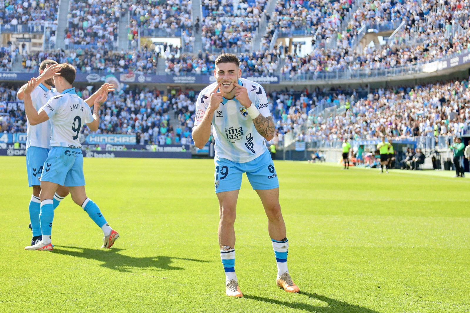 Las fotos del Málaga CF - Recreativo de Huelva