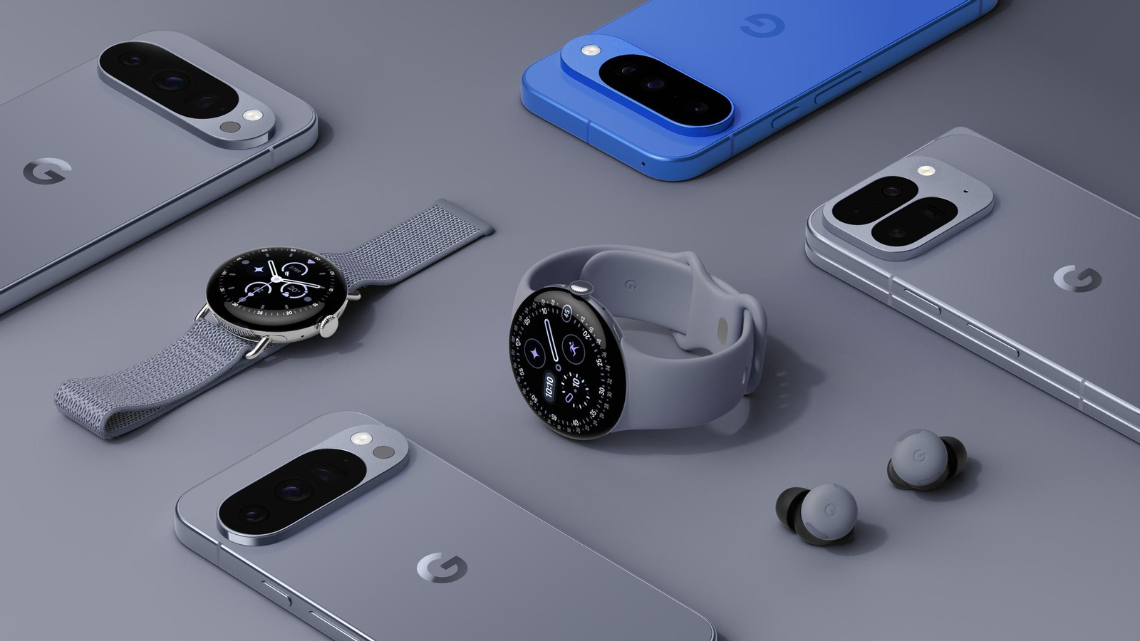 Nuevos dispositivos de la familia Google Pixel.