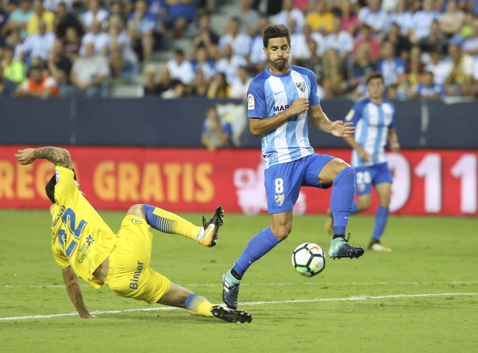 El Málaga CF-Las Palmas, en imágenes