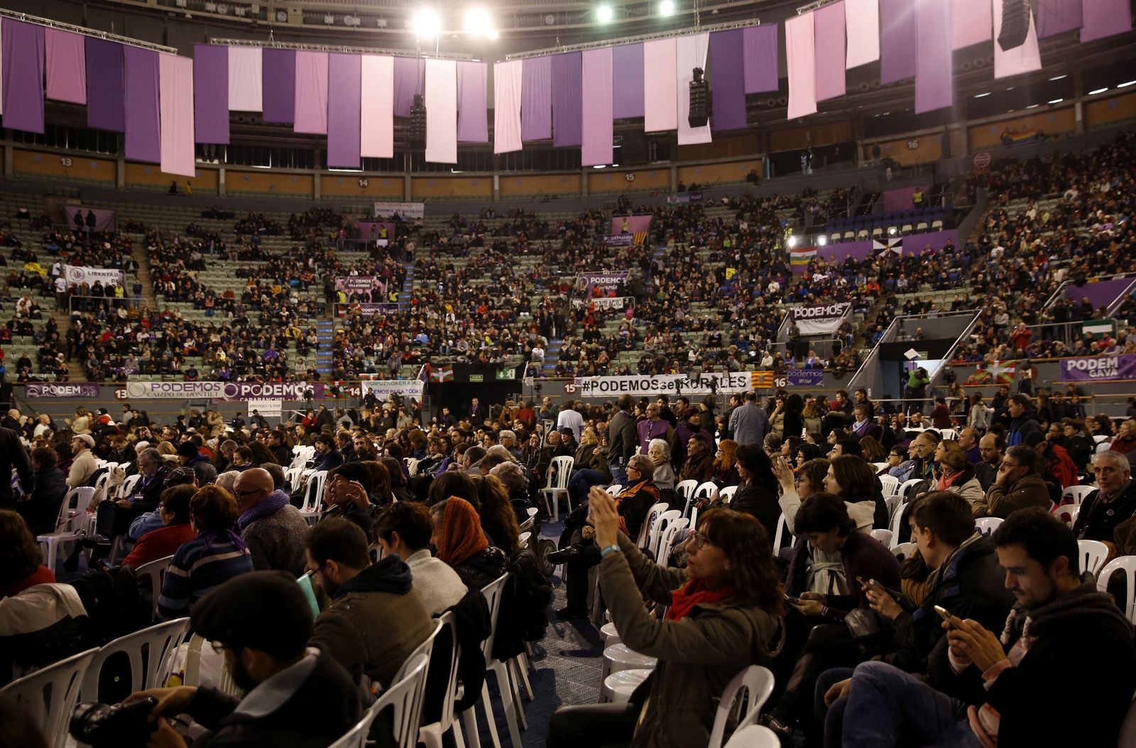 La asamblea de Vistalegre II de Podemos