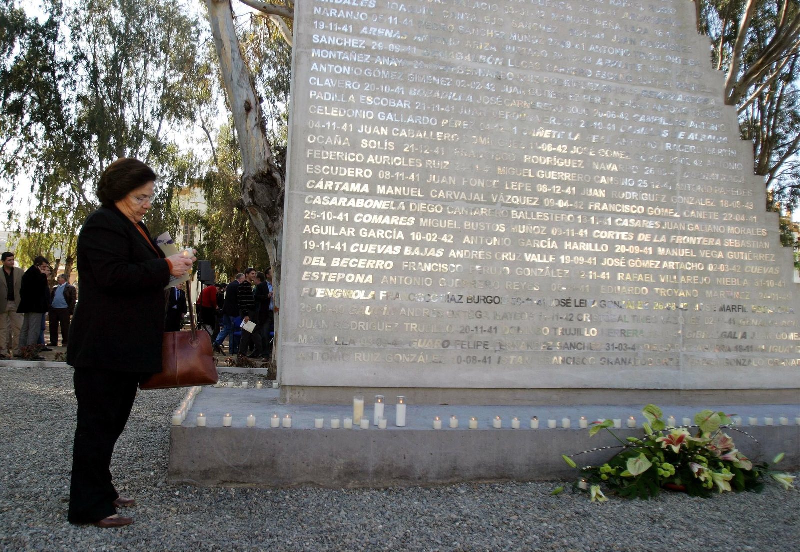 Monumento en honor a las víctimas de los campos de concentración nazis.