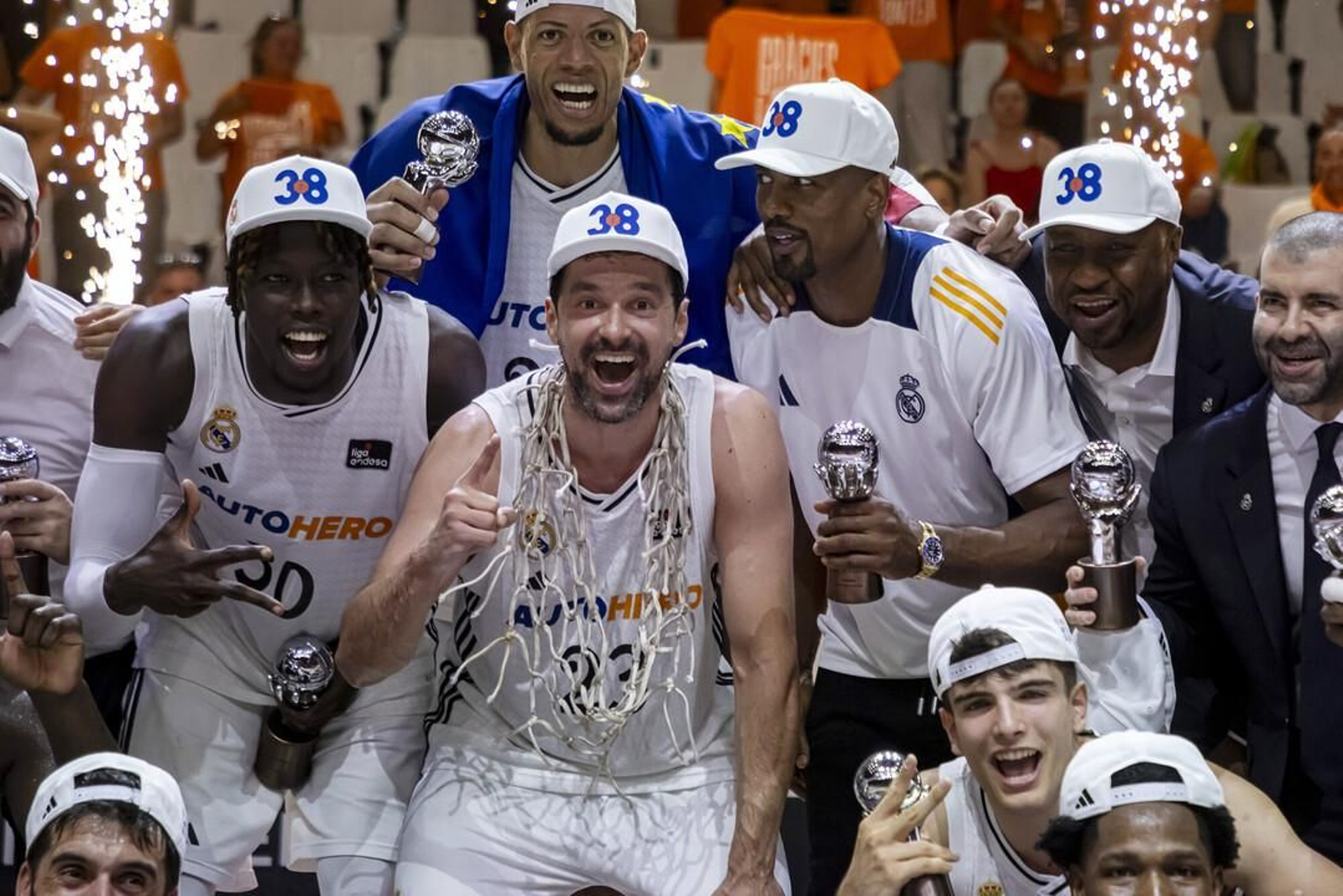 Las fotos del título del Real Madrid en baloncesto