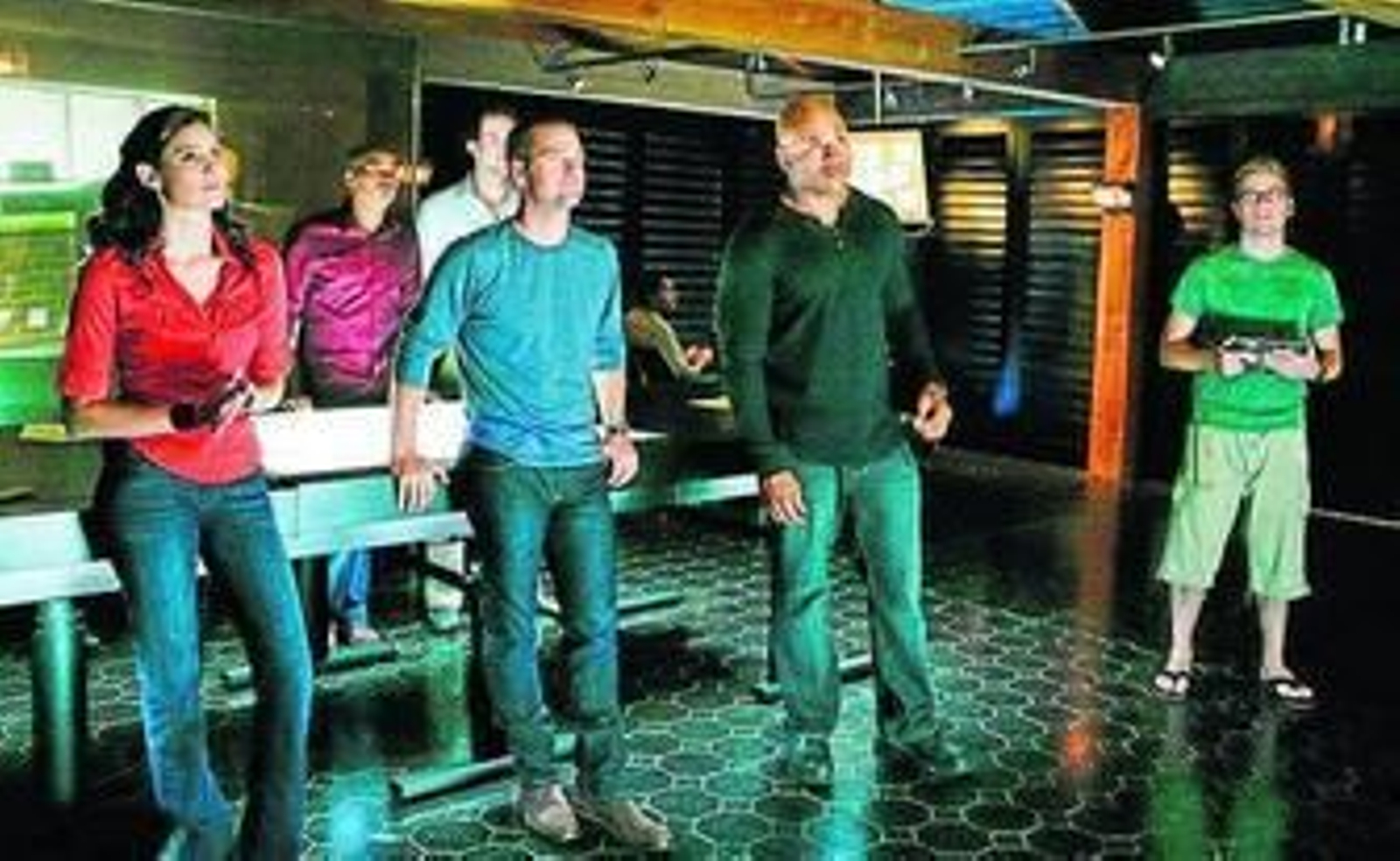 El equipo de 'NCIS', en una secuencia de la serie.