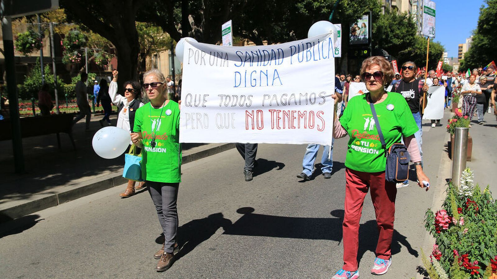 La manifestación ha transcurrido sin incidencia alguna.