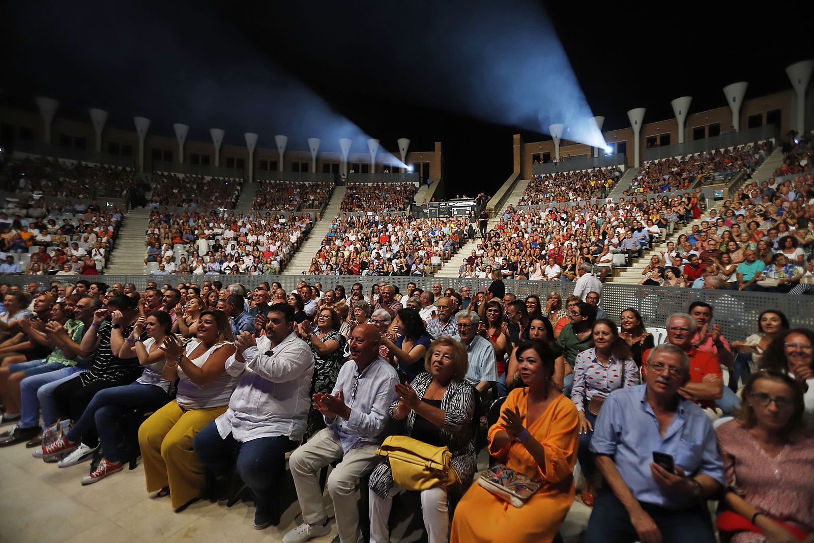 Imágenes del concierto de Rafael en el foro Iberoamericano de La Rábida
