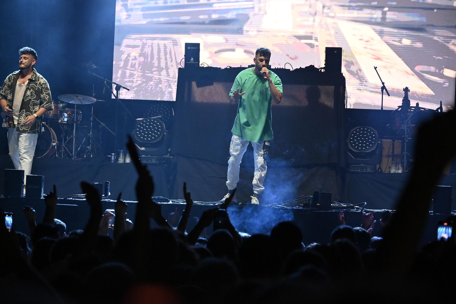 Imágenes del concierto de Sergio Contreras y Raule en las Colombinas