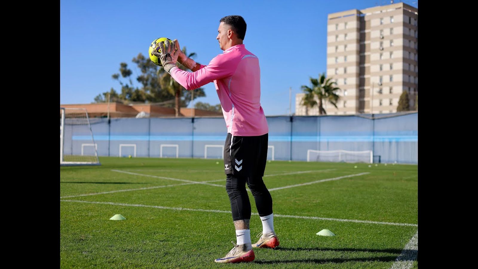 Sesión de recuperación tras el partido ante el Ceuta