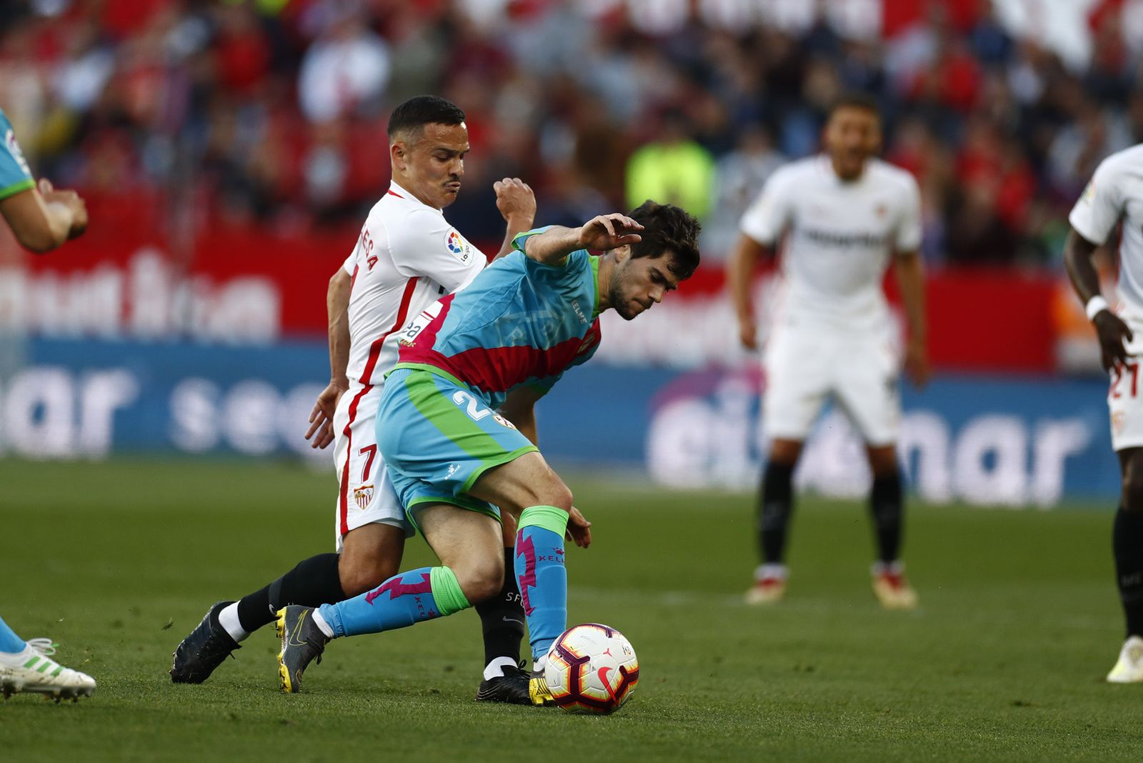 Todas las fotos del Sevilla-Rayo Vallecano