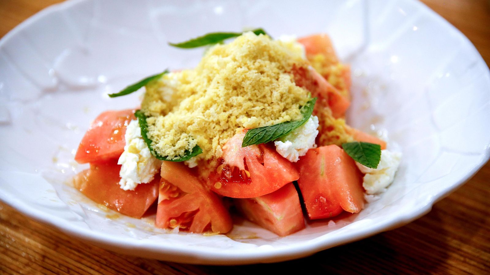 Vinagreta helada de AOVE.