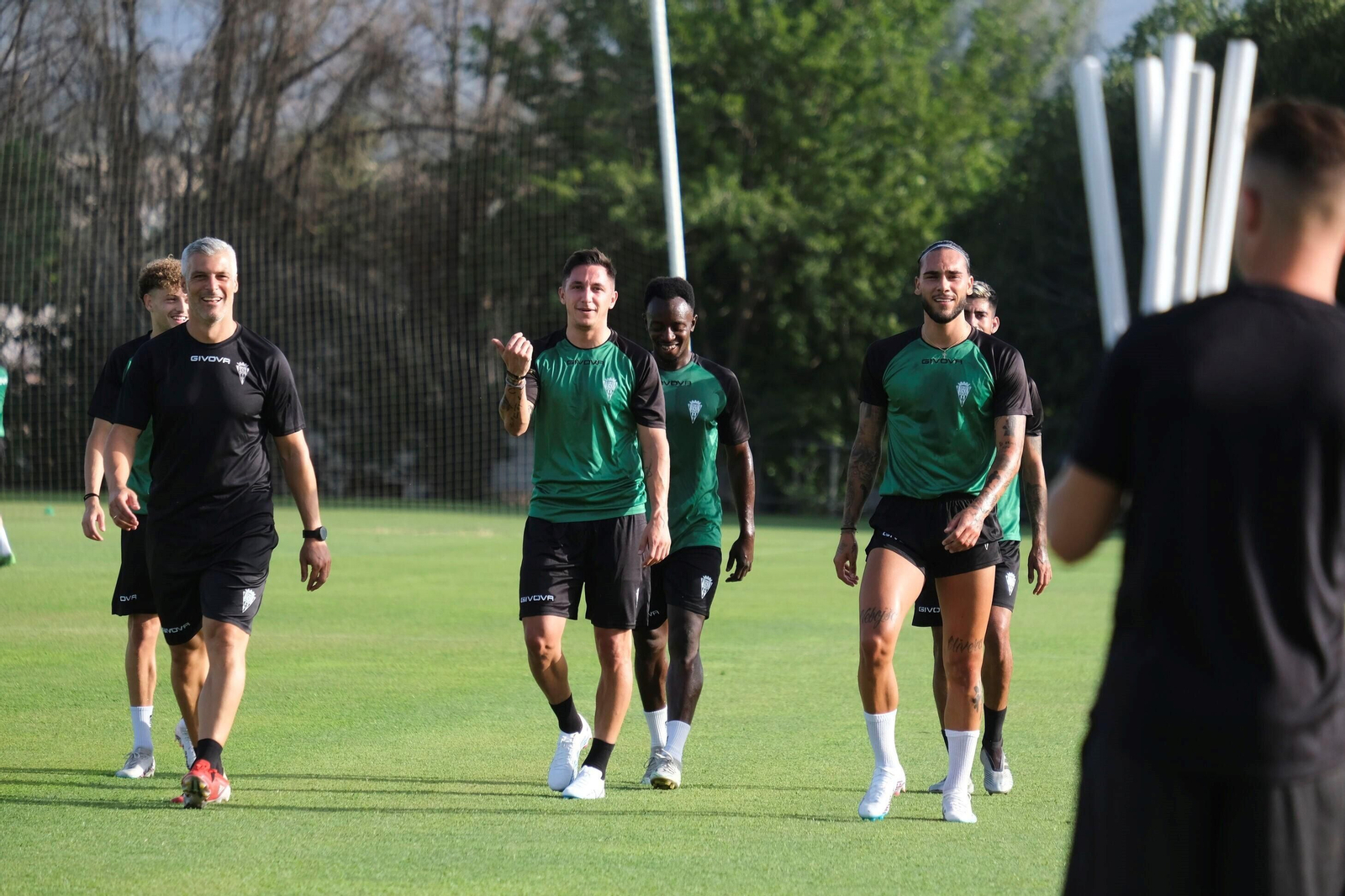 El primer entrenamiento del Córdoba CF, en imágenes