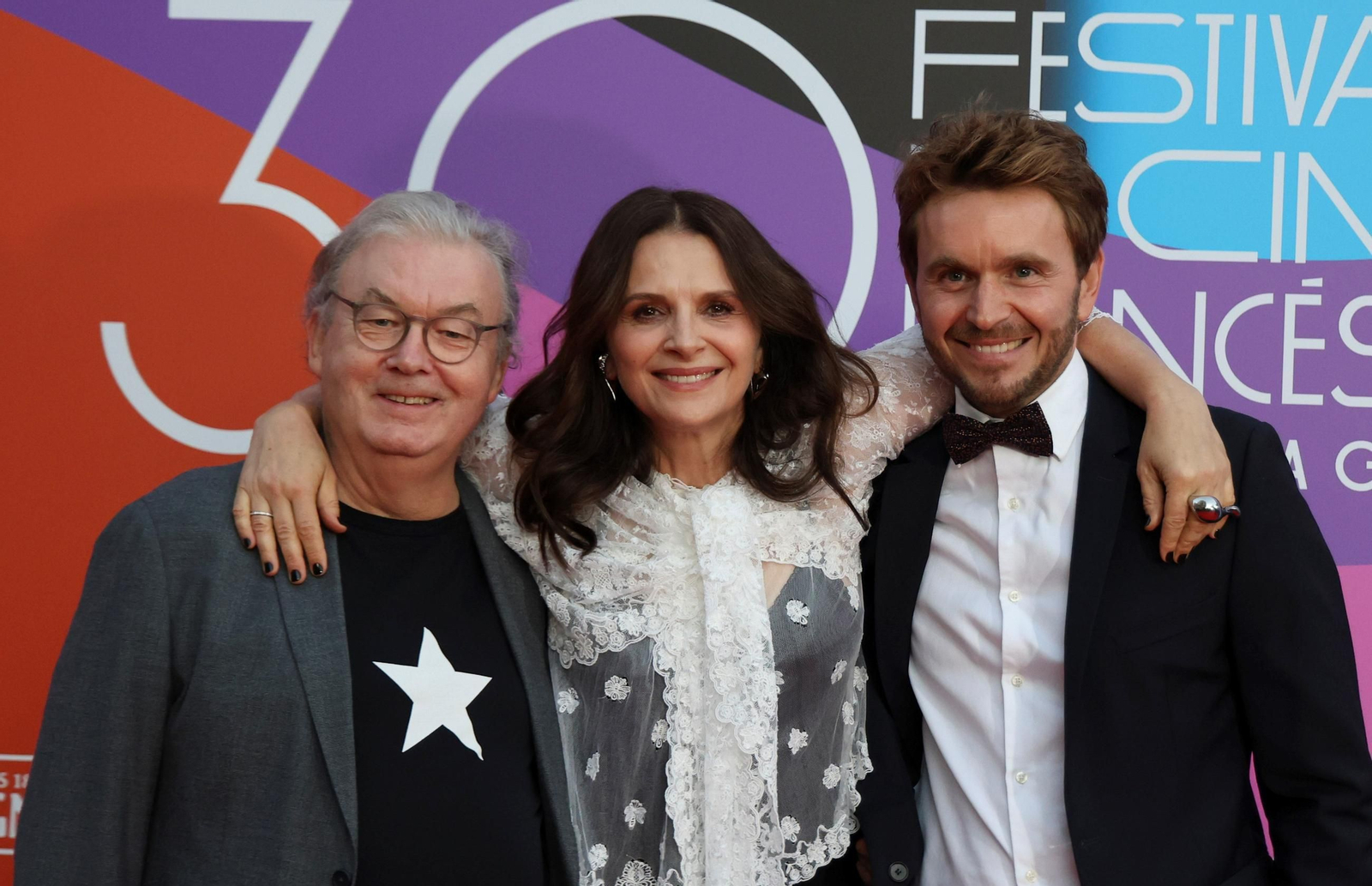 Juliette Binoche recibe en Málaga el Primer Premio Honorífico del Festival de Cine Francés
