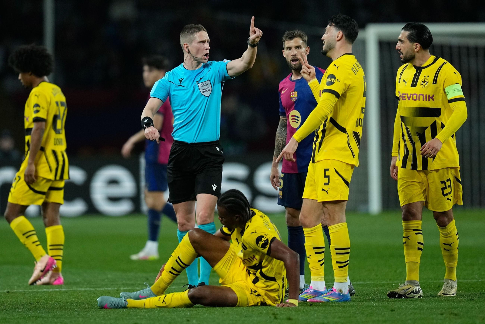 Las mejores fotos del Barcelona - Borussia Dortmund
