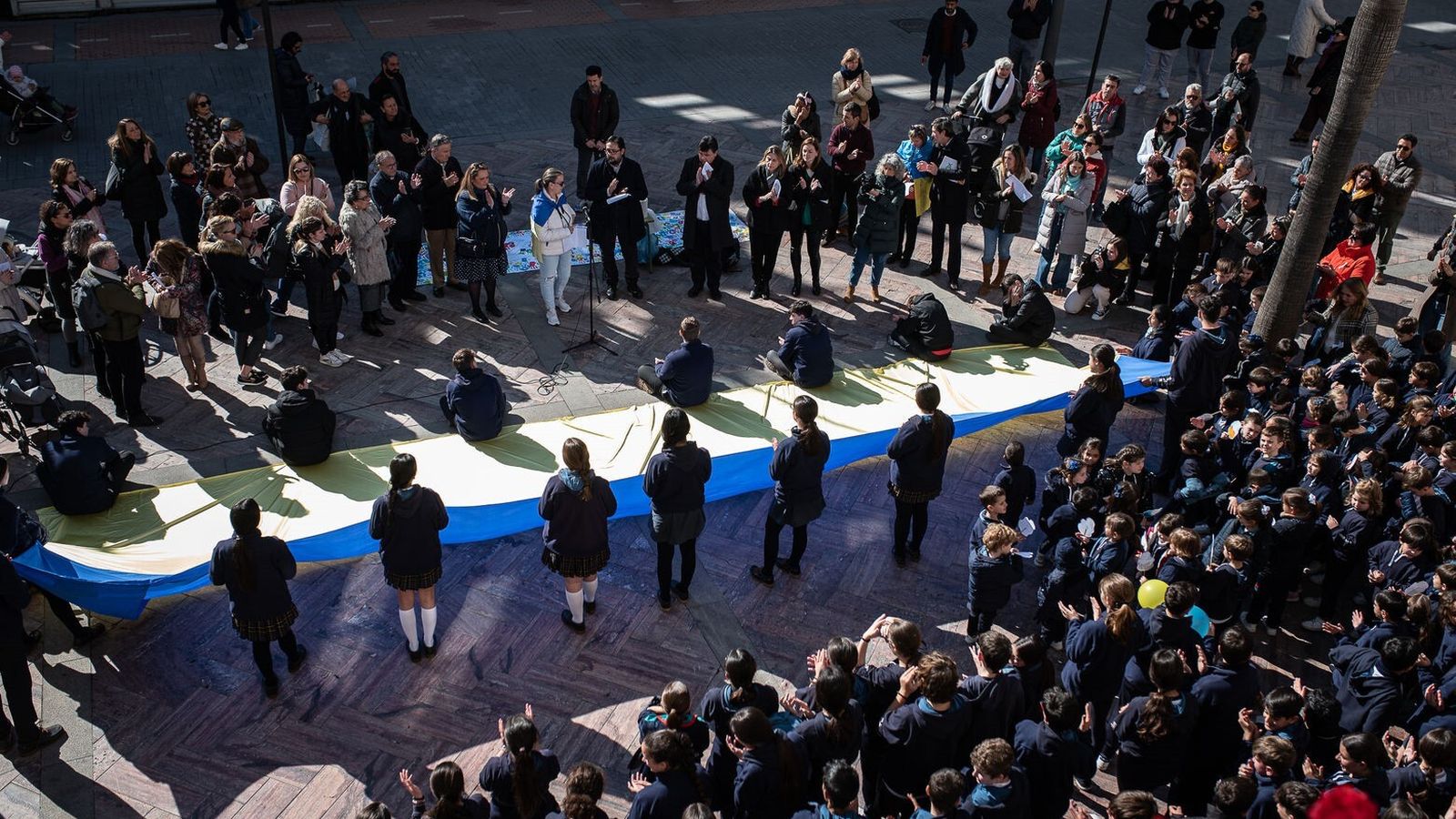 Lectura del manifiesto del María Inmaculada.