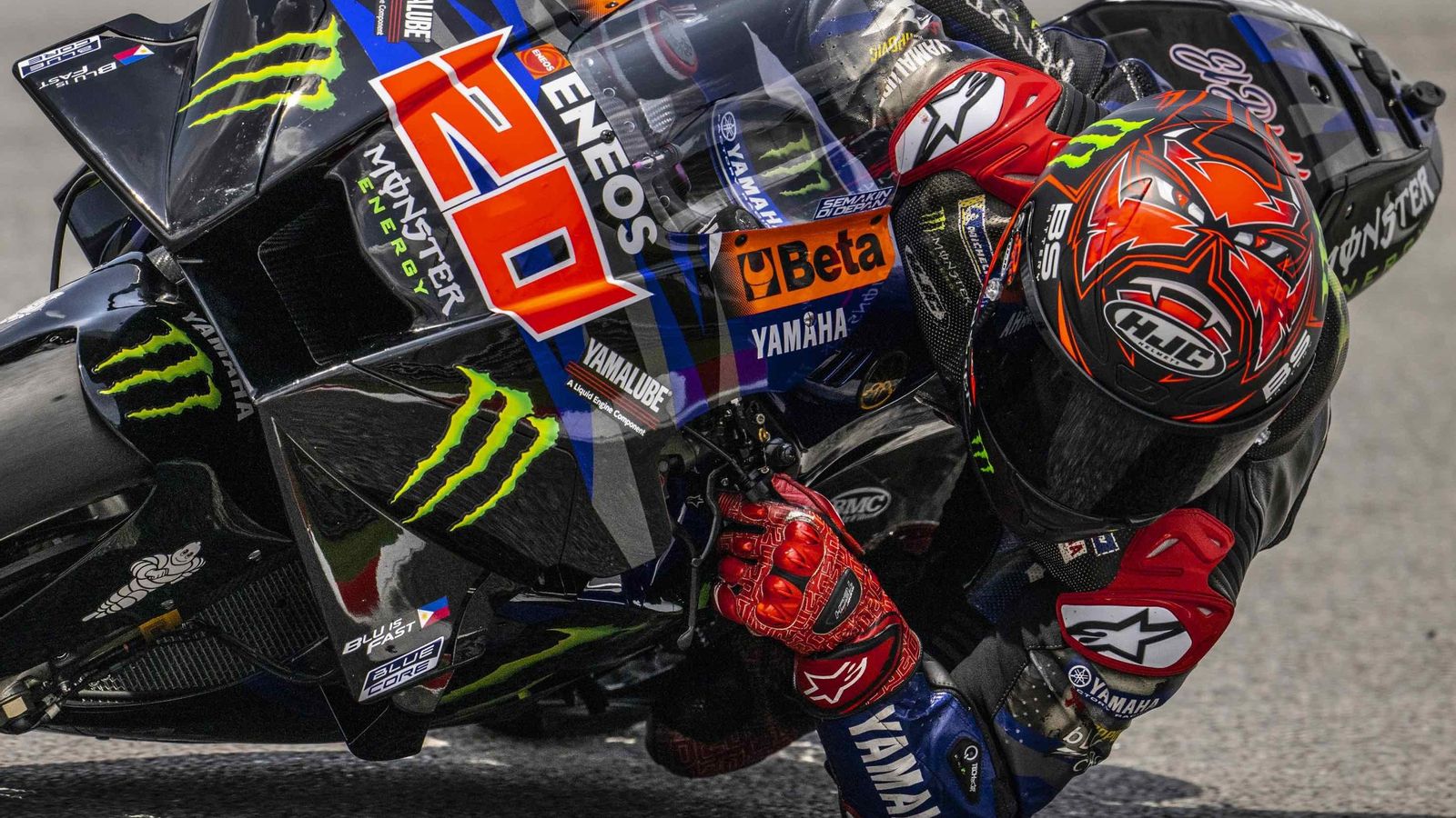 Fabio Quartararo, campeón en 2021 y aspirante.