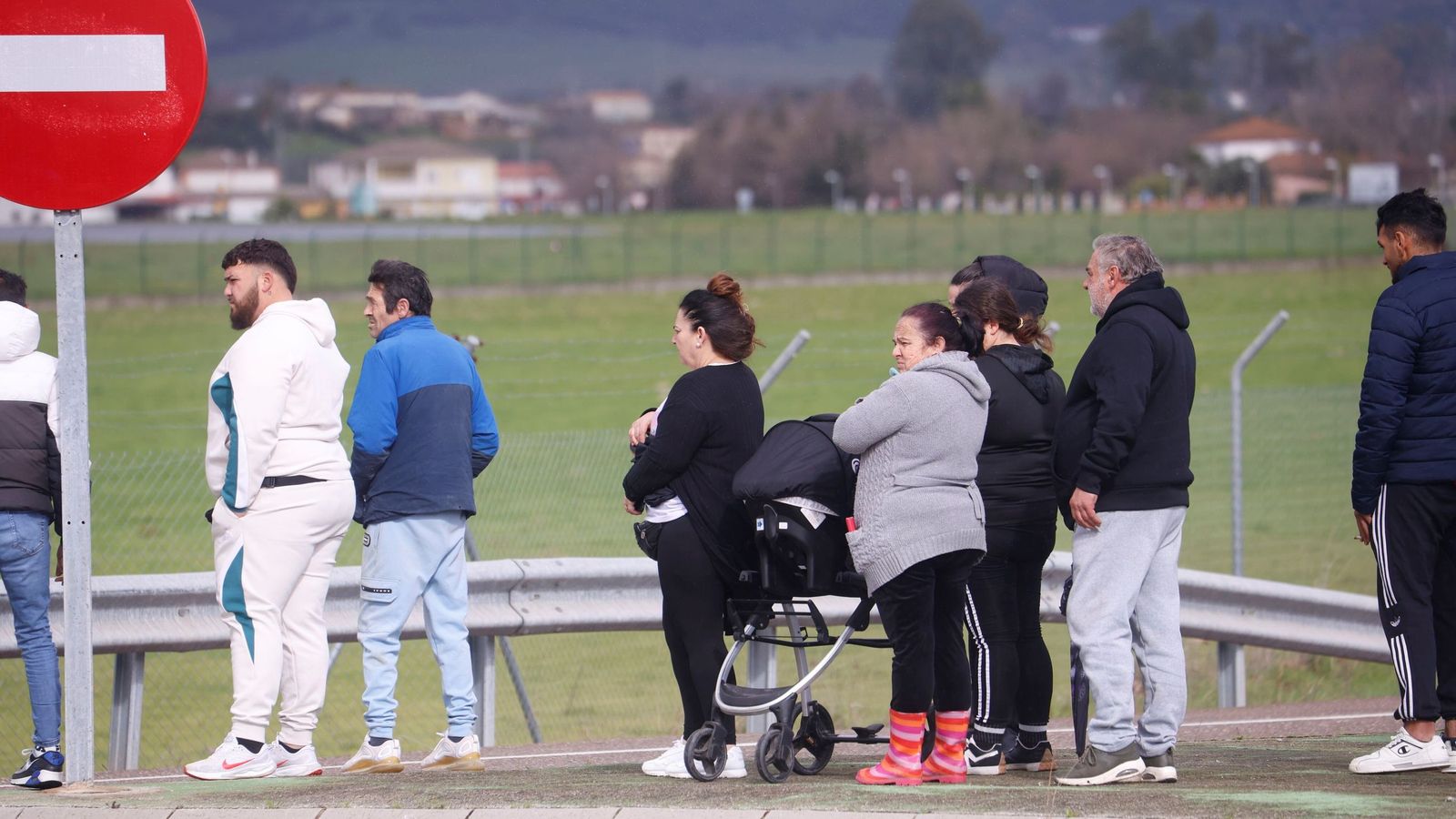 Vecinos de las parcelas junto al Aeropuerto.