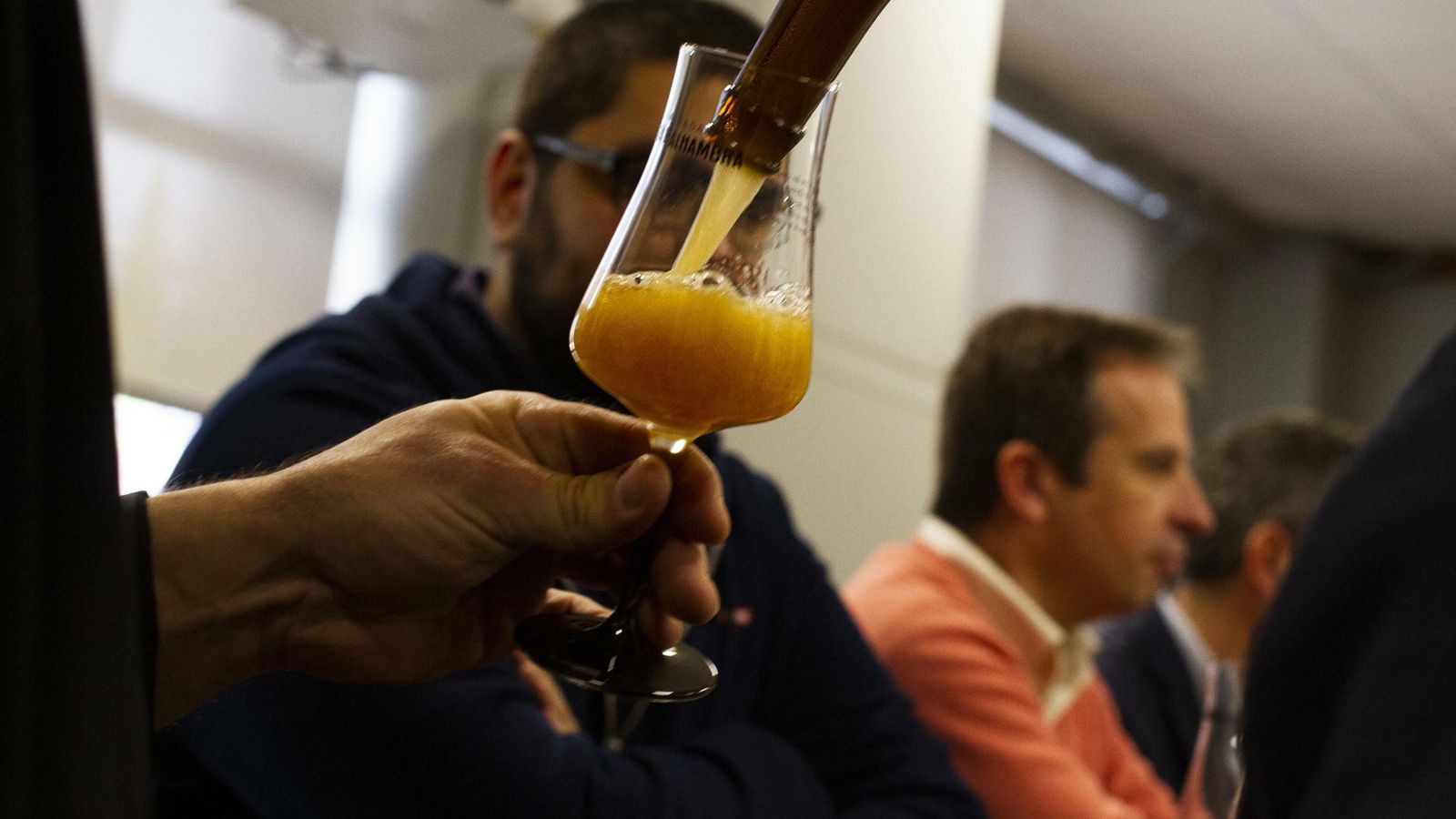 Cata en la fábrica de Cervezas Alhambra