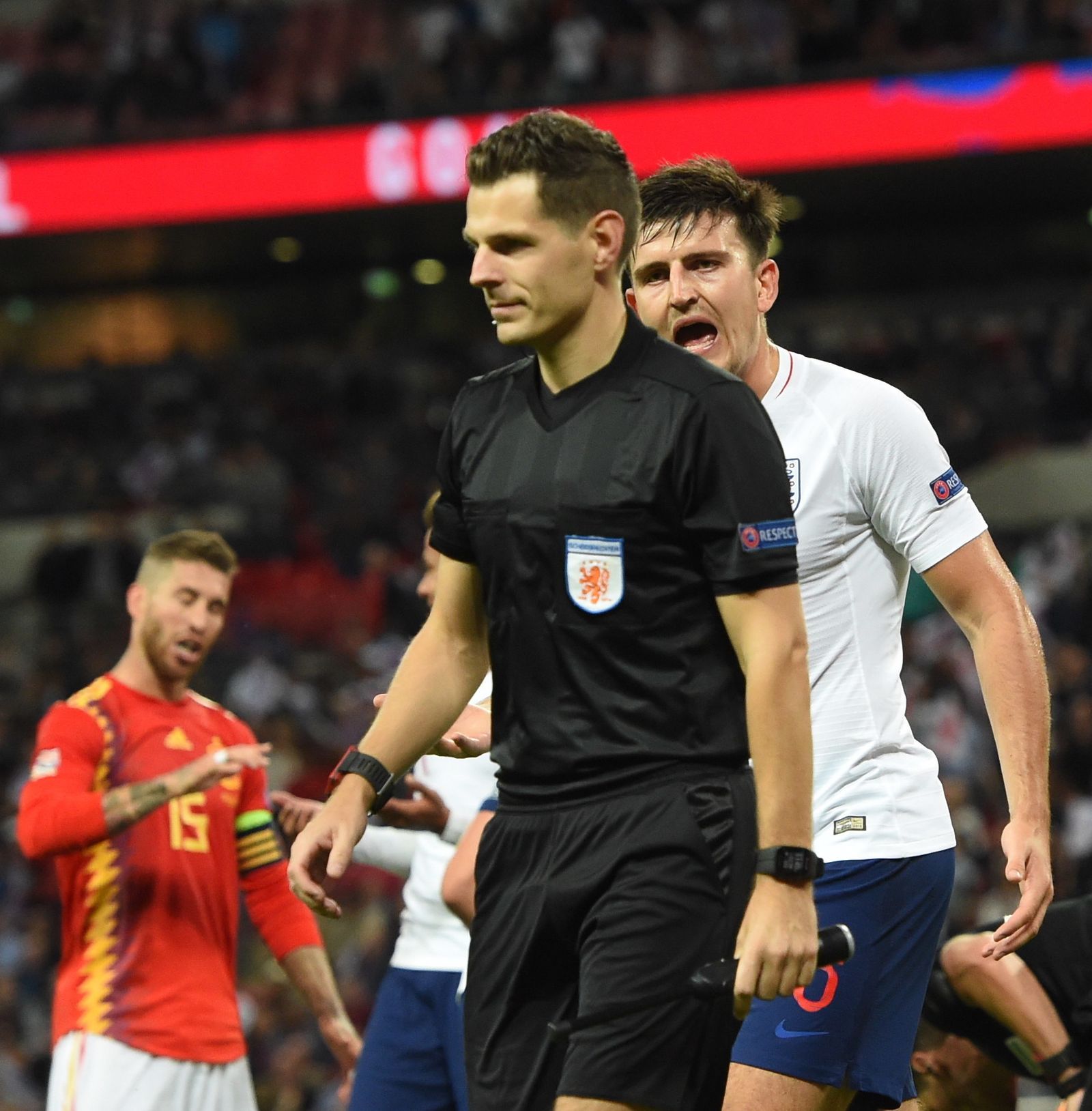 Las imágenes del Inglaterra-España