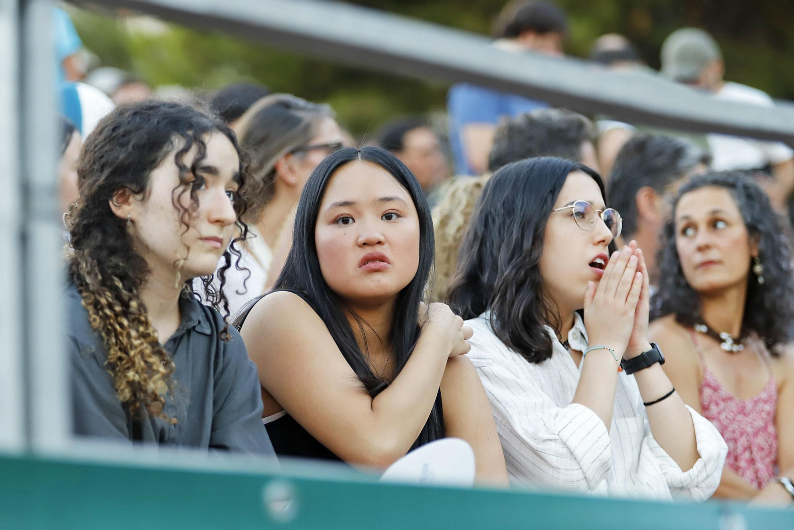 Imágenes del ambiente en la final femenina de la Copa del Rey de tenis de Huelva