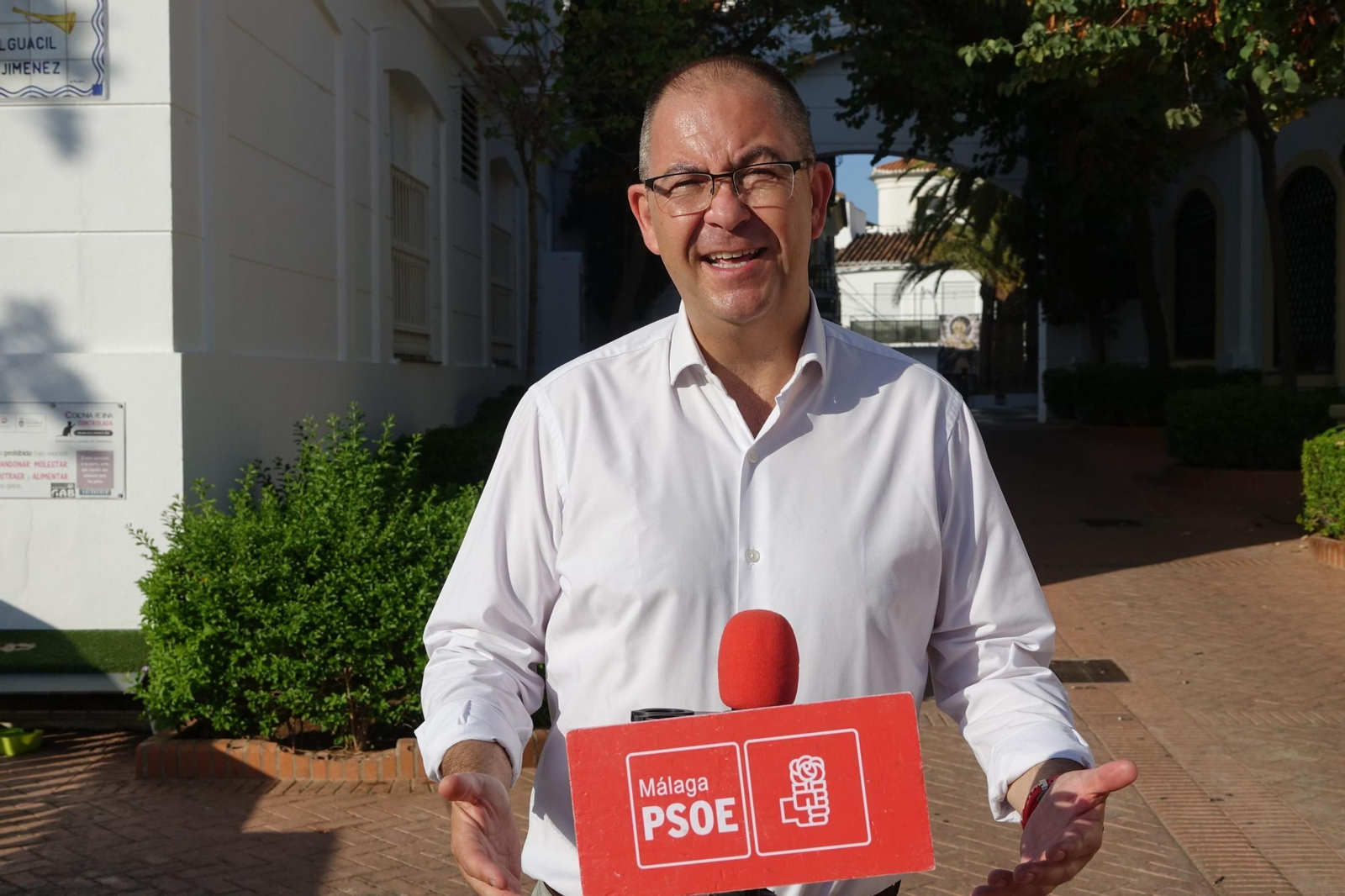 El secretario de sanidad del PSOE de Málaga, Javier Marín. El secretario de sanidad del PSOE de Málaga, Javier Marín.