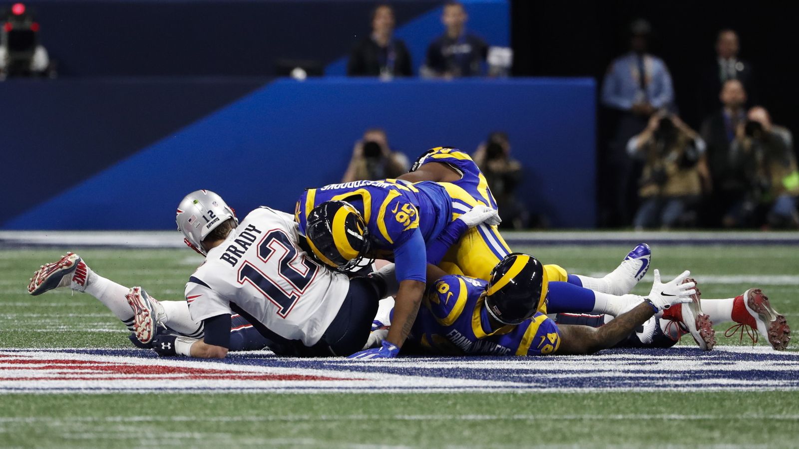 Las imágenes de la final de la Super Bowl