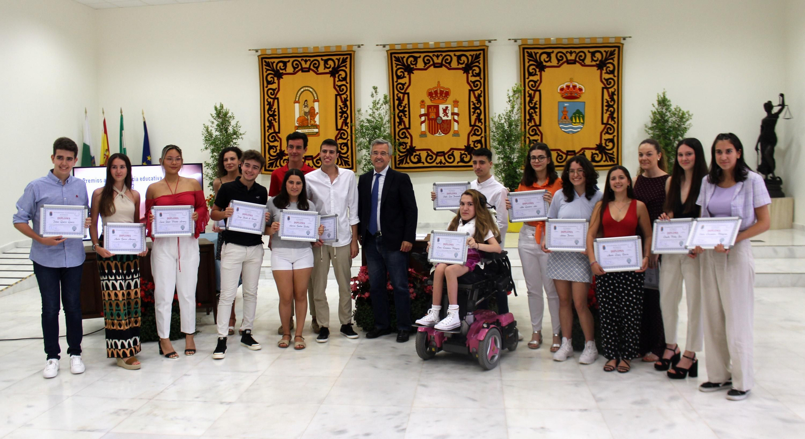 La entrega de los los 'IX Premios a la excelencia educativa', en Estepona. La entrega de los los 'IX Premios a la excelencia educativa', en Estepona.