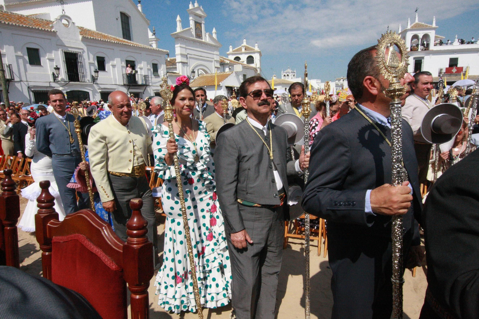Las imágenes de la Misa de Pentecostés en El Rocío