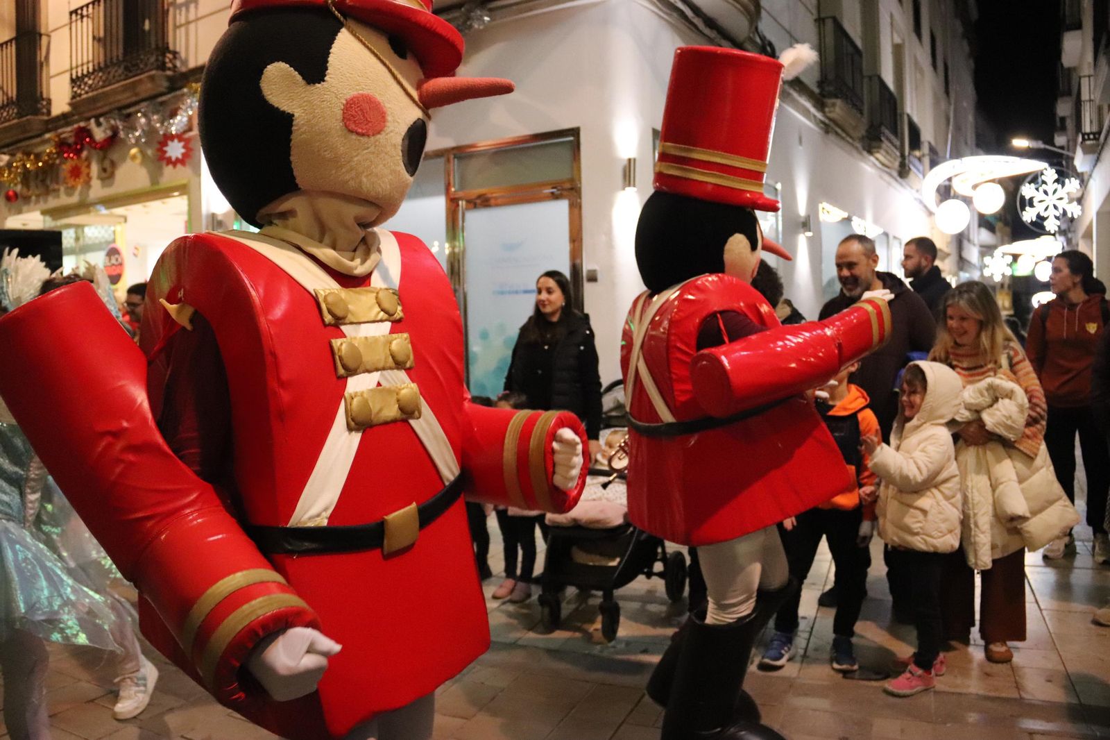 El encendido del alumbrado de Navidad en Montilla