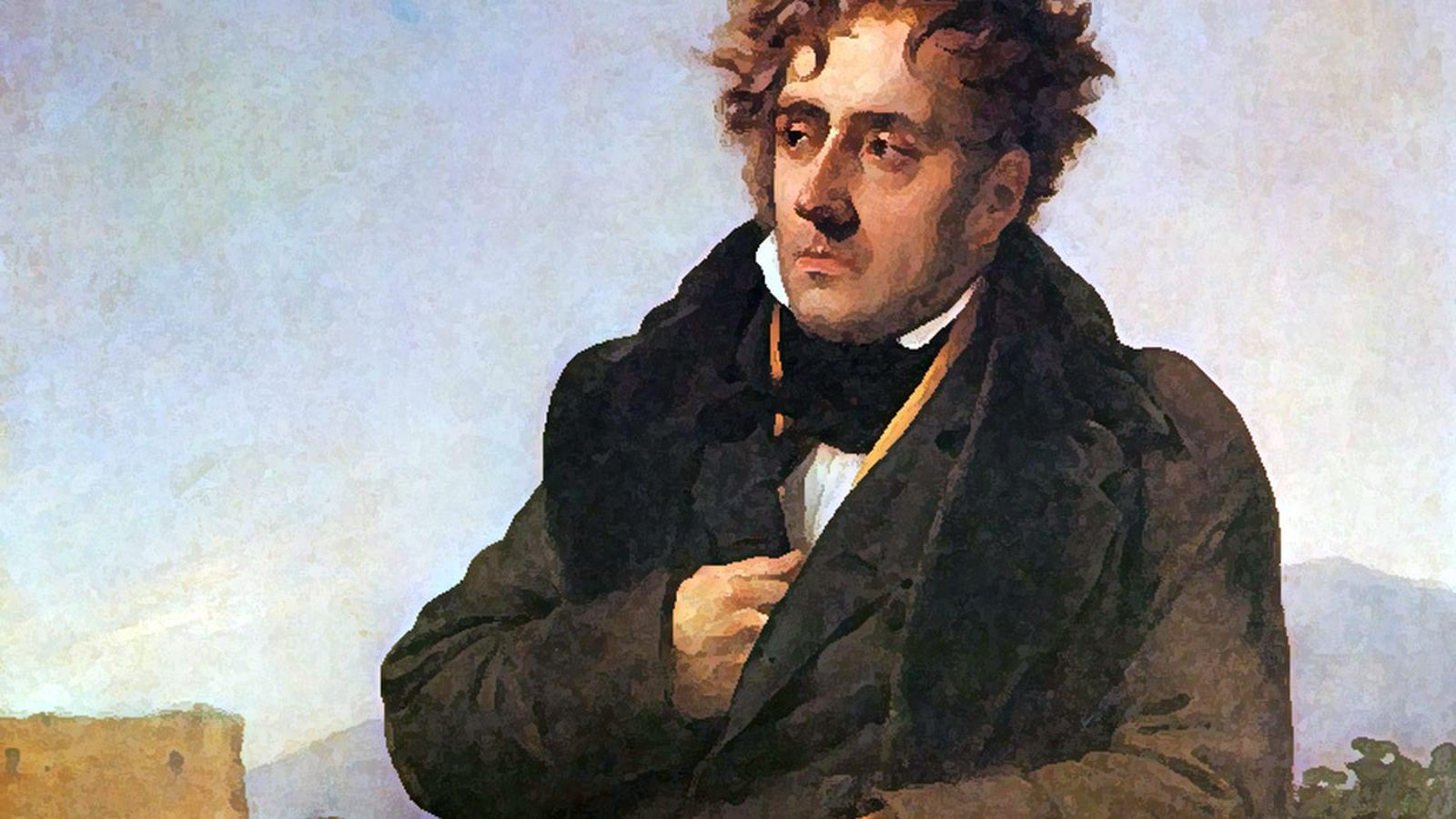 Retrato de François-René de Chateaubriand.