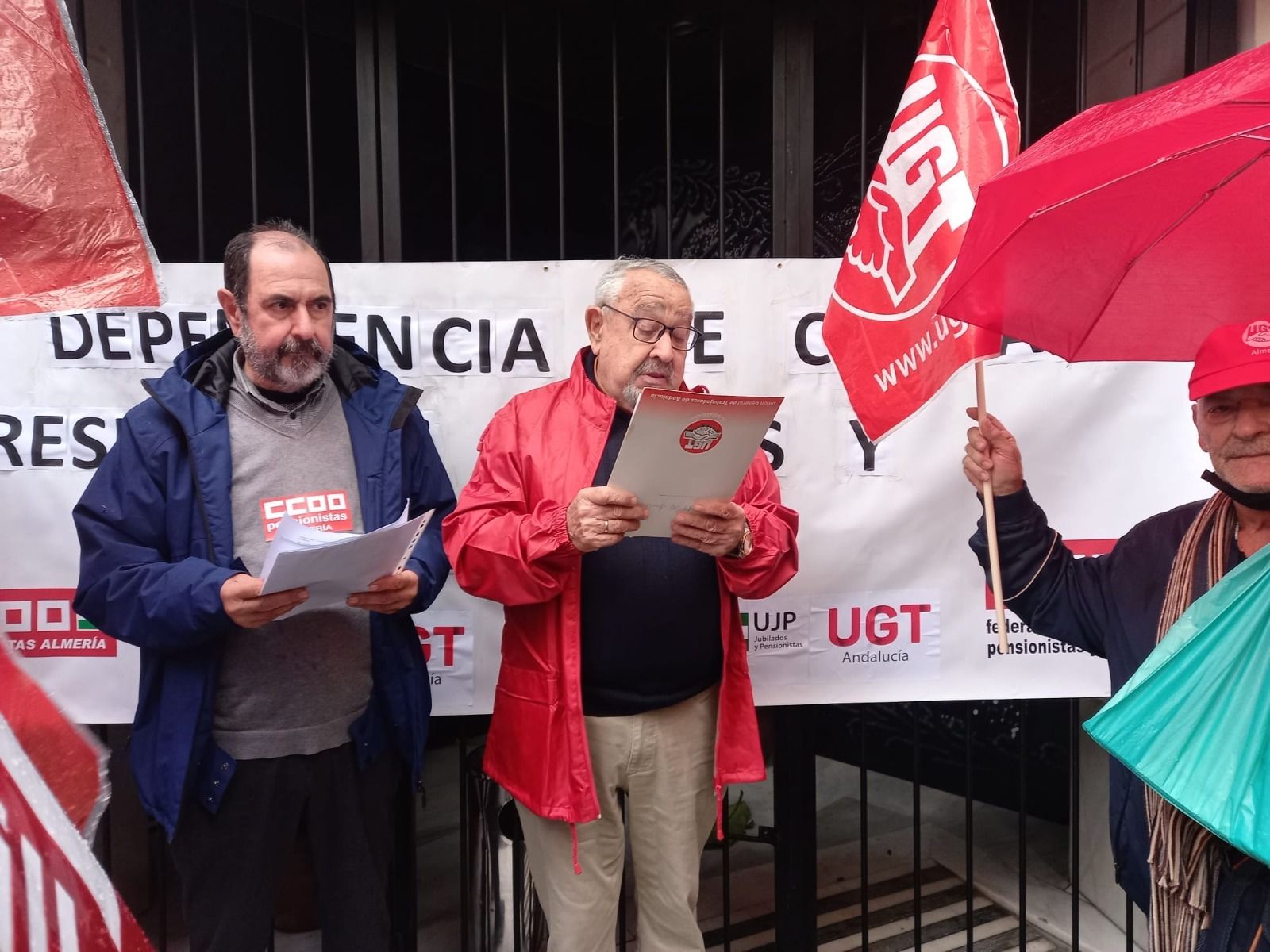 Lectura de los manifiestos.