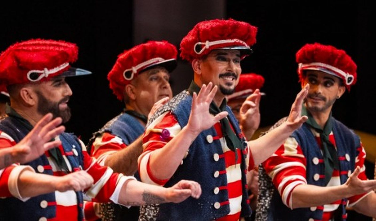 Comparsa 'Los pájaros carpinteros'.