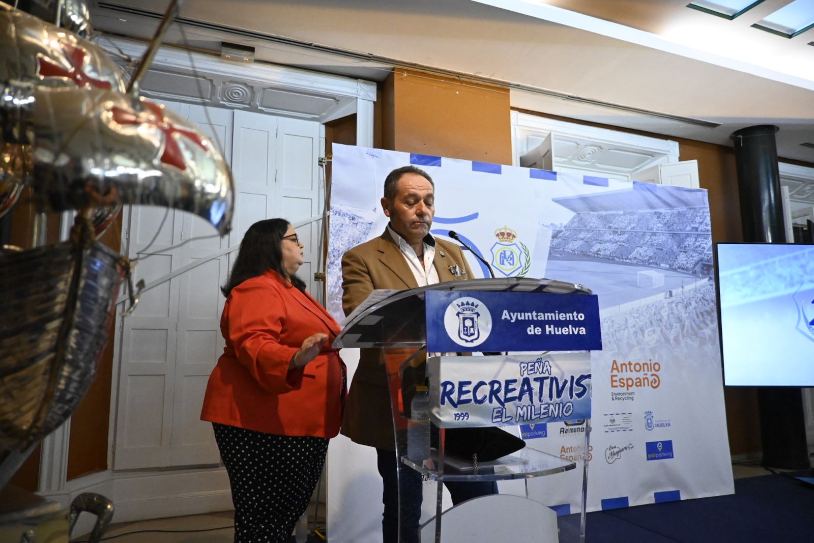 Acto de celebración del 25 aniversario de la Peña Cultural Recreativista 'El Milenio' en imágenes