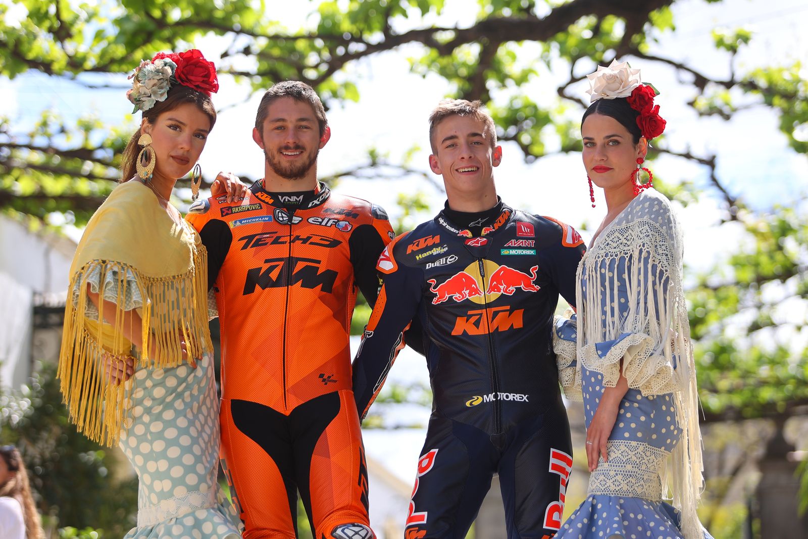 Pedro Acosta y Remy Gardner 'ruedan' en González Byass