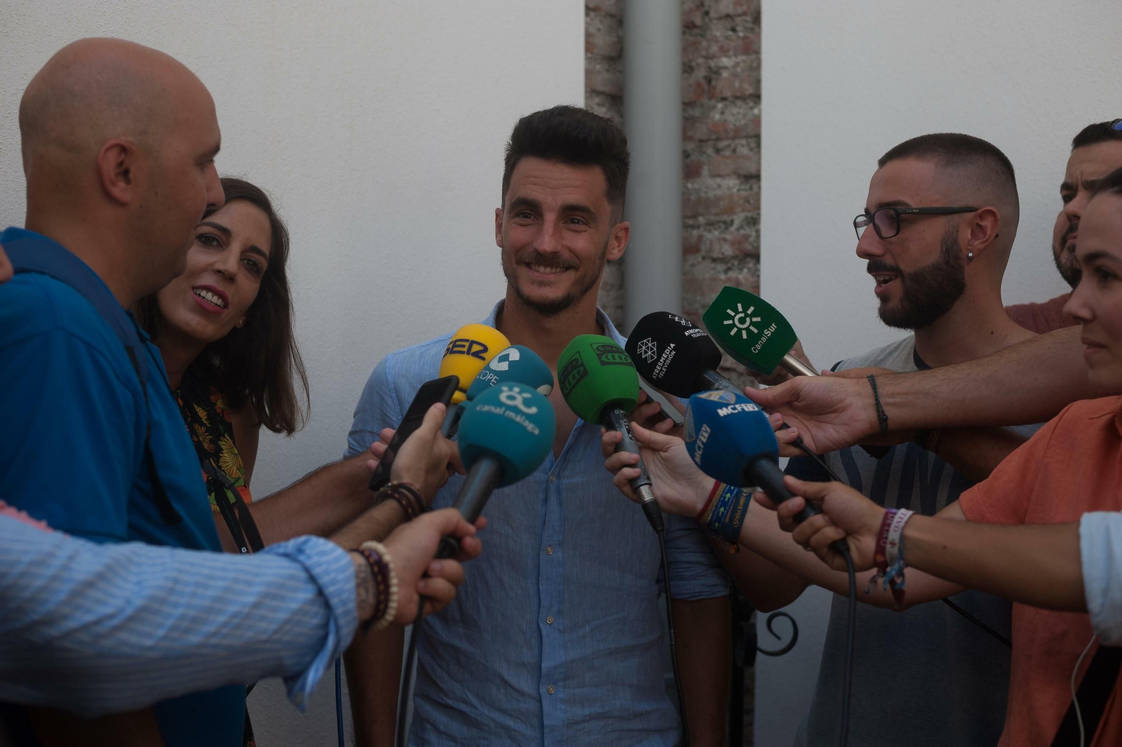 Las fotos del Málaga CF en la Divina Pastora