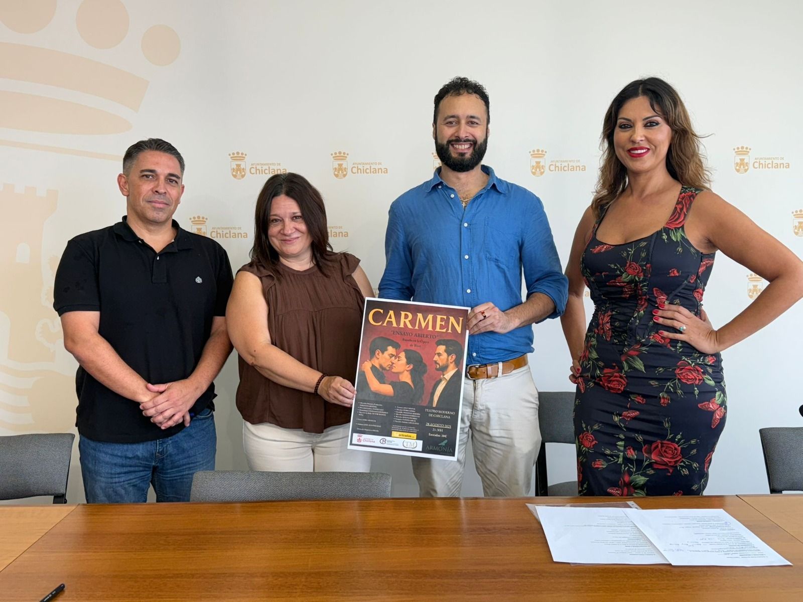 Imagen de la rueda de prensa.