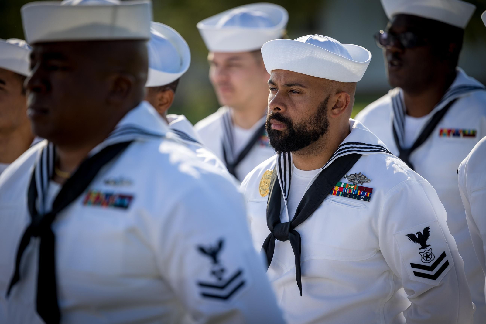 Las imágenes de la ceremonia de cambio de mando de EEUU en la Base de Rota