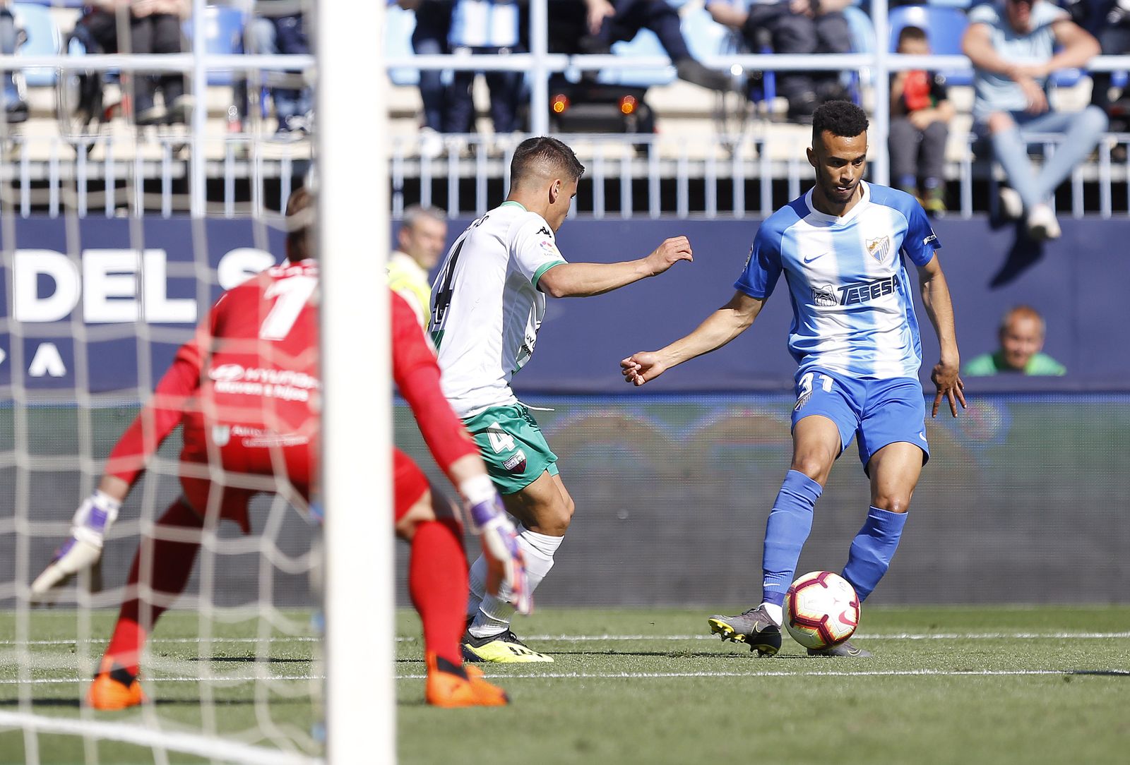 Las fotos del Málaga CF-Extremadura