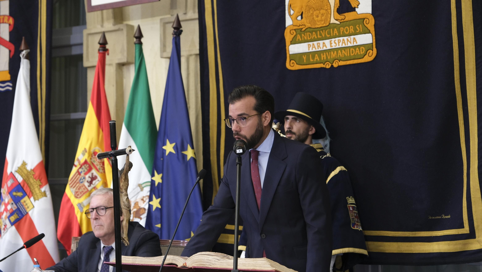 Imágenes del acto de constitución de la Diputación de Almería