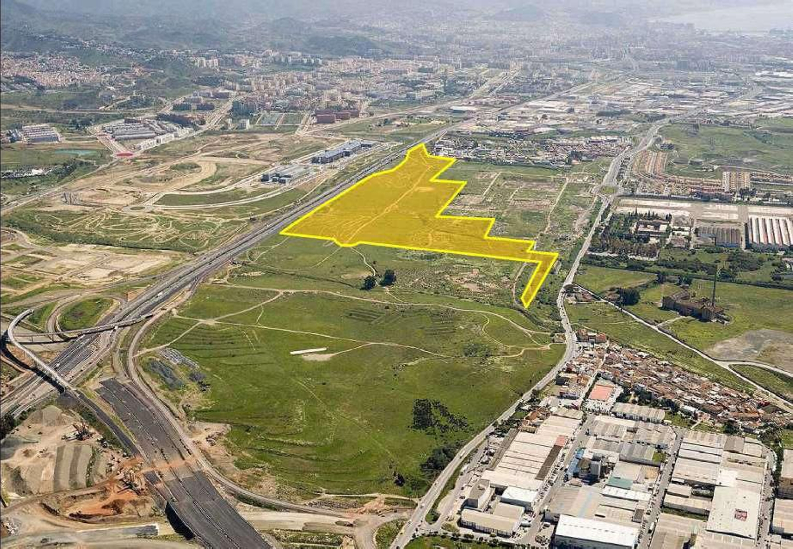 Terrenos en los que se prevé la construcción de las viviendas.