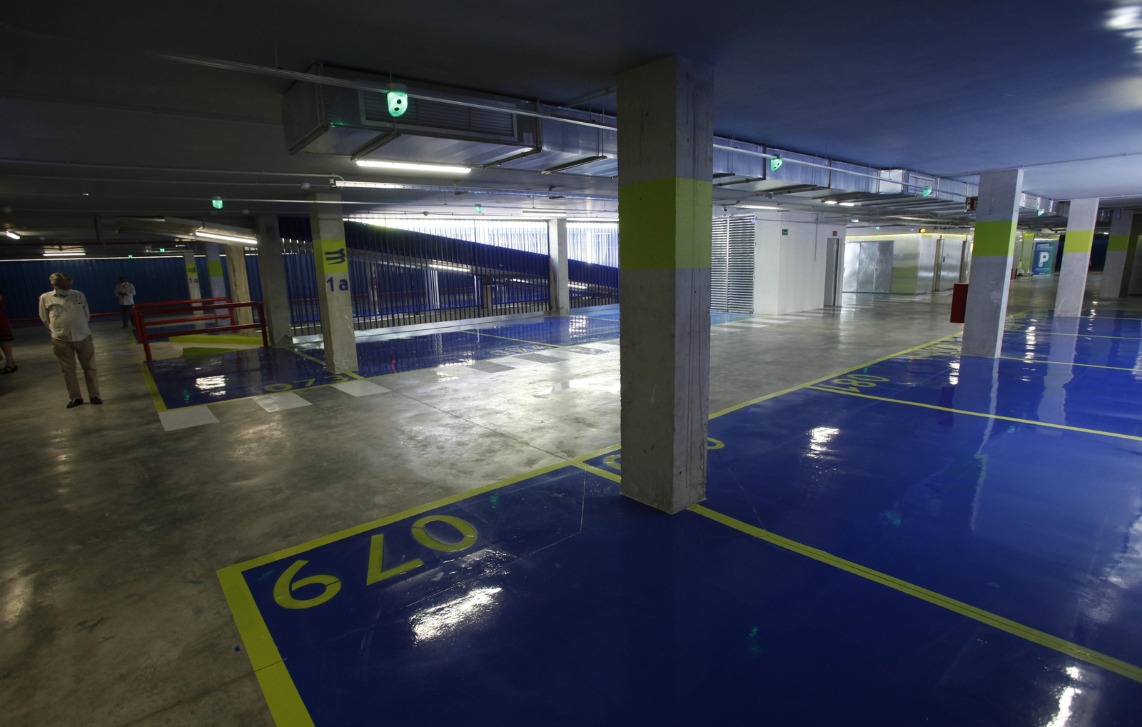 Inauguración del aparcamiento de Rafael Salgado de Bami