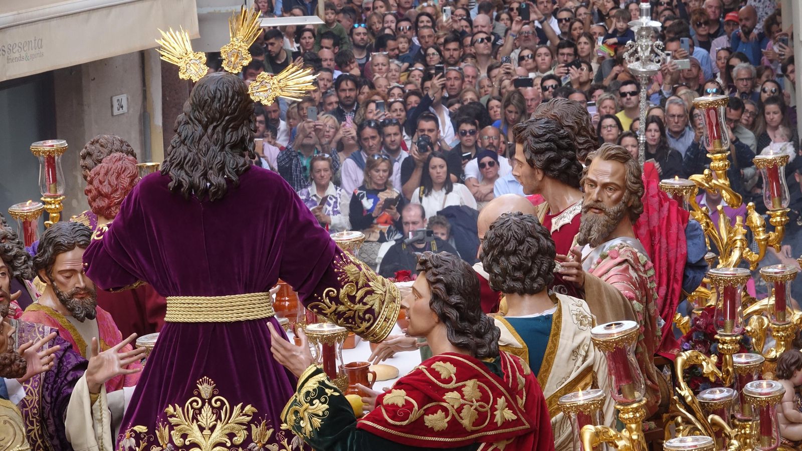 La Sagrada Cena en el Jueves Santo de Málaga, en fotos La Sagrada Cena en el Jueves Santo de Málaga, en fotos