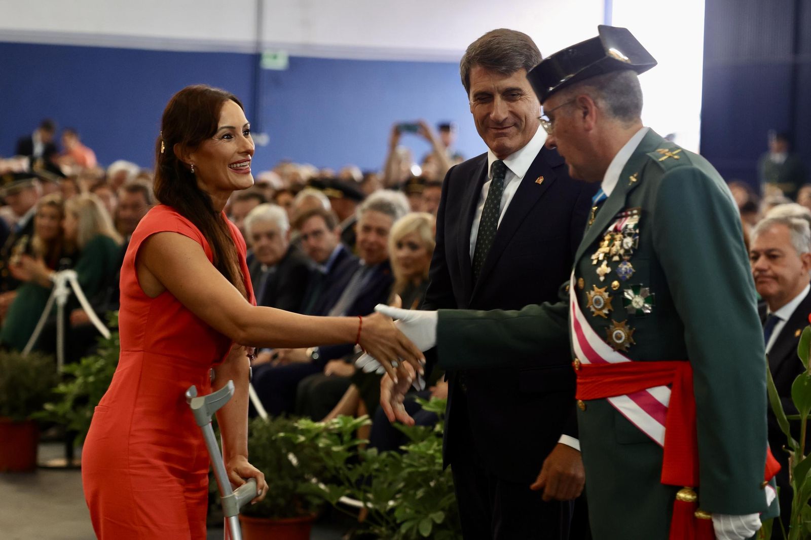 Celebración del día del Pilar en la Guardia Civil
